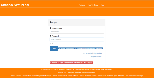 View logs of Monitored target device using Shadow Logs Panel